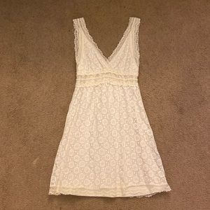 lace detail dress